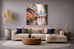 Parijs Eiffeltoren – Canvas Schilderij als Wanddecoratie