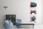 Gamingthema – Vierkant Canvas Kunst voor de Muur