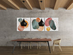 Abstracte Kunst Modern – Ontwerp 2 – Modern Canvas Schilderij – Vierkant Canvas Schilderij voor de Wand