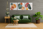 Abstracte Kunst Modern – Ontwerp 2 – Modern Canvas Schilderij – Vierkant Canvas Schilderij voor de Wand