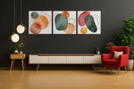 Abstracte Kunst Modern – Ontwerp 2 – Modern Canvas Schilderij – Vierkant Canvas Schilderij voor de Wand