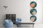 Abstracte Kunst – Vierkant Canvas Kunstwerk voor het Interieur