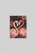 Flamingo Canvas Schilderij 75x100 cm