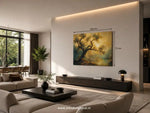 Olijfboom Canvas Schilderij 100x75 cm