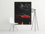 Ferrari Canvas Schilderij 75x100 cm