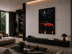 Ferrari Canvas Schilderij 75x100 cm
