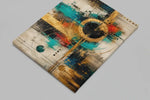 Abstracte Kunst Canvas Schilderij 100x75 cm
