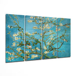 Sakura 4 Pieces Mega Glass Wall Art (150x92 cm)