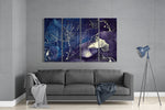 Marble 4 Pieces Mega Glass Wall Art (150x92 cm)
