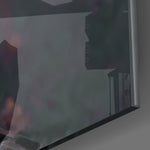 Orange Head Glass Wall Art || Designer Collection | Insigne Art Design