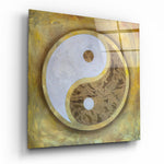 Yin Yang – Vierkant Glasschilderij