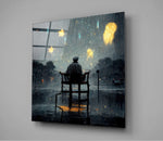 Star Rain Glass Wall Art || Designer Collection | Insigne Art Design