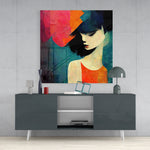 Saddness Glass Wall Art || Designer Collection | Insigne Art Design