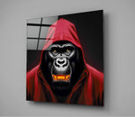 Angry Smile Glass Wall Art || Designers Collection | Insigne Art Design