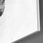 Smoked Thoughts Glass Wall Art || Designer Collection | Insigne Art Design