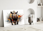 The Power of Colors Glass Wall Art || Designer Collection