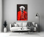 Genius Physicist Glass Wall Art || Designer Collection