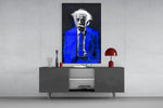 Genius Physicist Glass Wall Art || Designer Collection