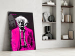 Genius Physicist Glass Wall Art || Designer Collection