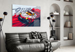 Classic Sports Car Glass Wall Art || Designer Collection