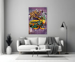 Daffy Luxury and Speed Glass Wall Art || Designer Collection