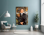 Wall Street High-Roller Glass Wall Art || Designer Collection
