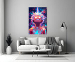 Cosmic Izuku Midoriya Glass Wall Art || Designer Collection
