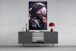 Shadow Queen Glass Wall Art || Designer Collection