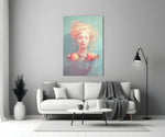 Apple Tranquility Glass Wall Art || Designer Collection