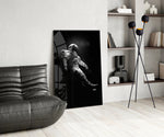Loneliness in Space Glass Wall Art || Designer Collection