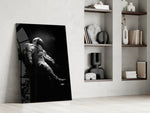 Loneliness in Space Glass Wall Art || Designer Collection