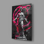 Neon Venus Glass Wall Art || Designer Collection