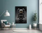 Modern Vinyl Character Glass Wall Art || Designer Collection