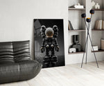 Modern Vinyl Character Glass Wall Art || Designer Collection