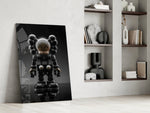 Modern Vinyl Character Glass Wall Art || Designer Collection