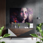Het meisje – Dibond Schilderij