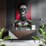 De strijder – Dibond Schilderij