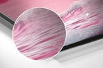 Surf in Roze planeet – Dibond Schilderij