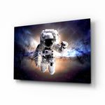 Astronaut Glass Wall Art.