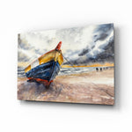 Solo Canoe Glass Wall Art.