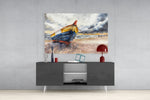 Solo Canoe Glass Wall Art.