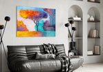 The Story of Autumn Glass Wall Art.