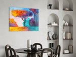 The Story of Autumn Glass Wall Art.