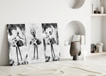 Ballerina Glass Wall Art.