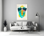 Illustration Glass Wall Art.