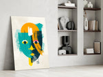 Illustration Glass Wall Art.