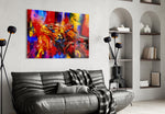 Chameleon Glass Wall Art.
