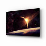 Space Glass Wall Art.