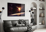 Space Glass Wall Art.