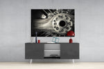 Wheel Glass Wall Art.